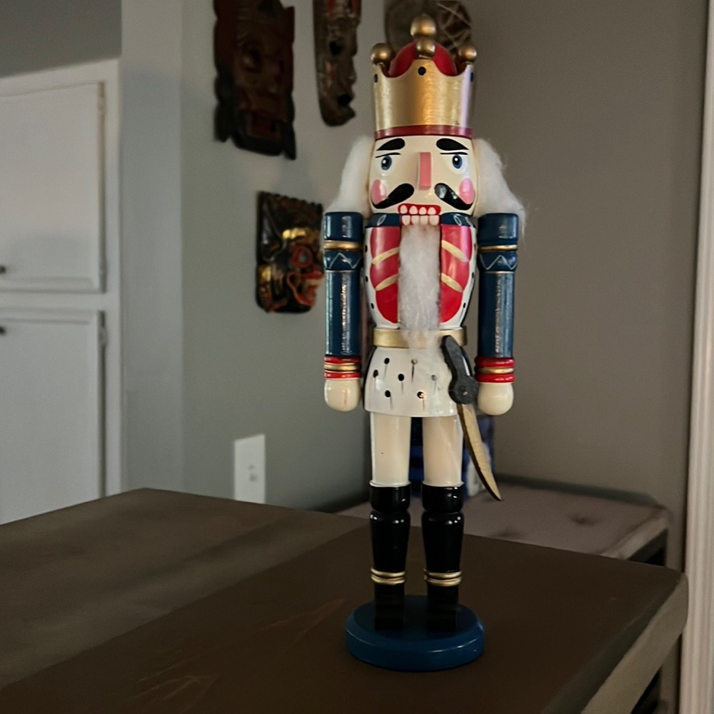 Vintage wooden nutcracker